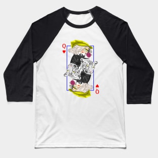 Queen of hearts Baseball T-Shirt